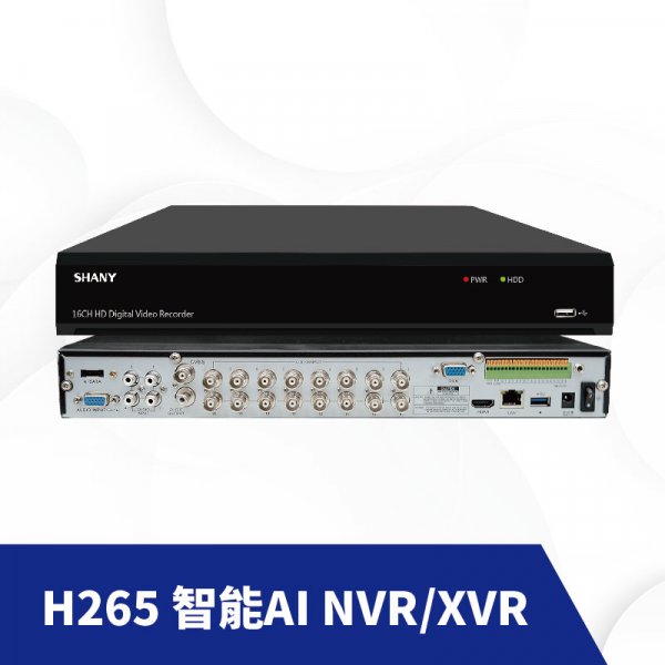H265 智能AI NVR/XVR